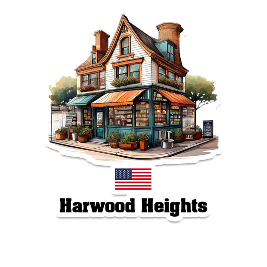 Harwood Heights Sticker