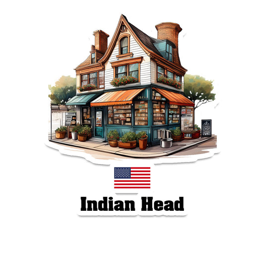 Indian Head Sticker