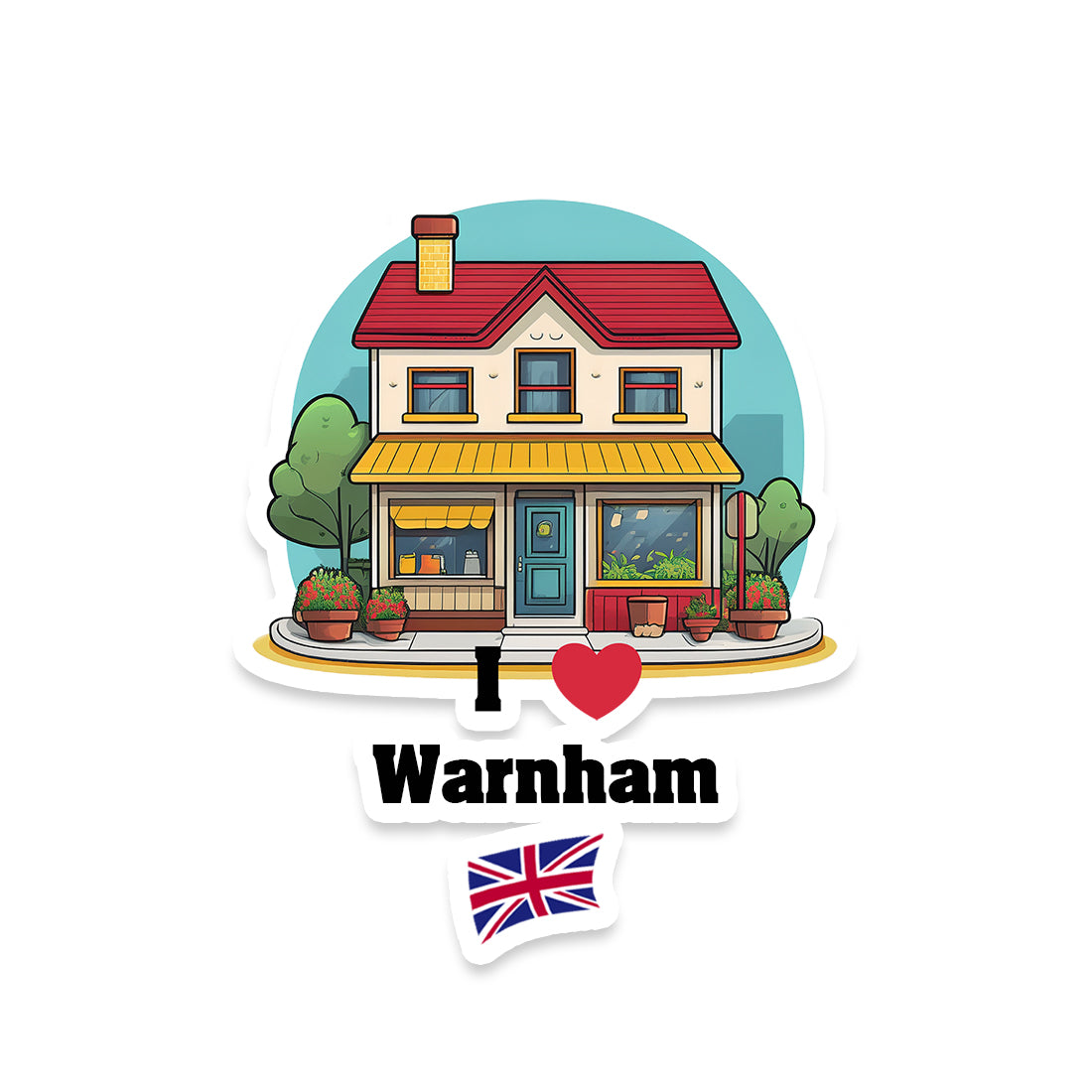 Warnham Sticker