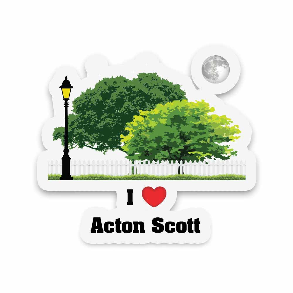 Acton Scott Sticker