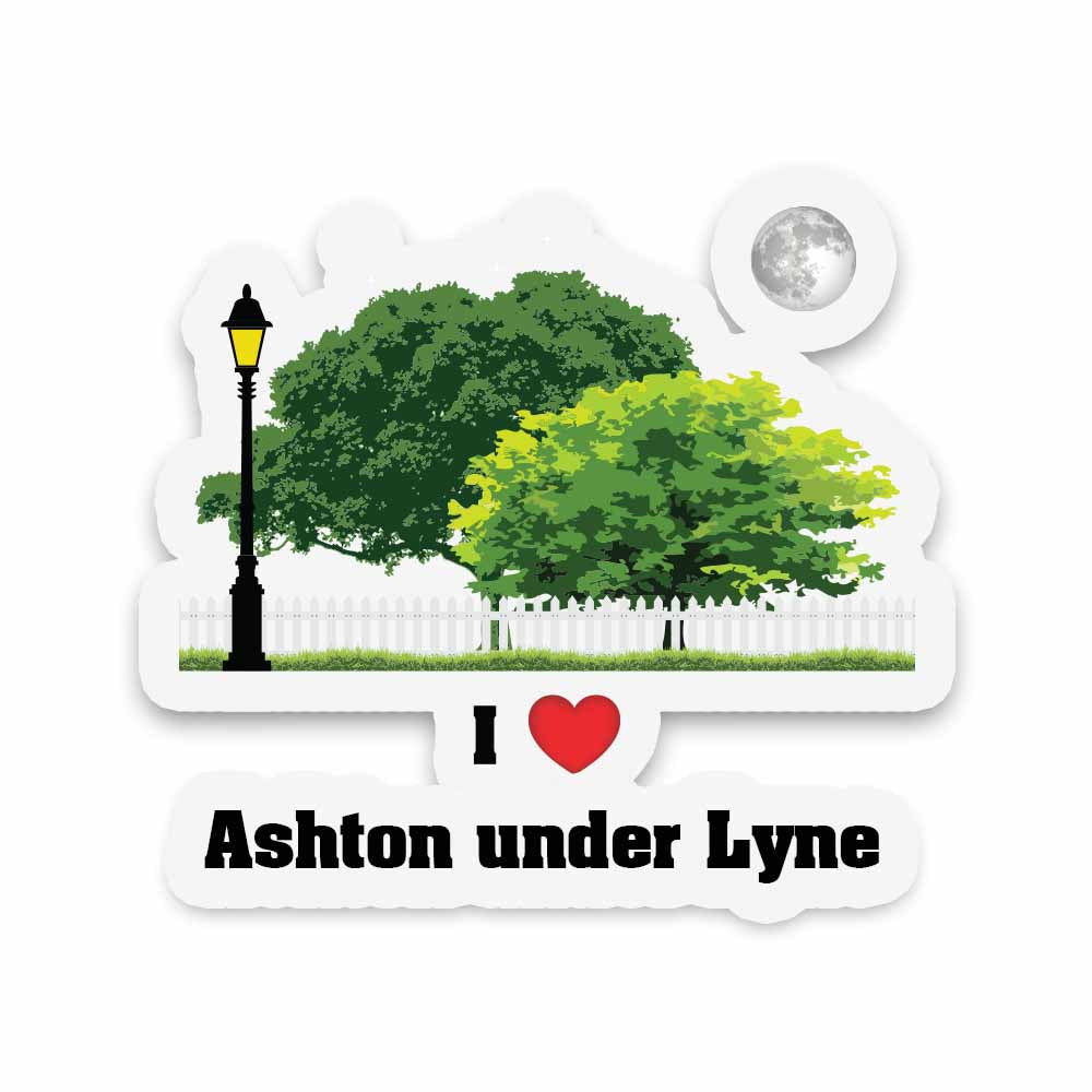 Ashton under Lyne Sticker