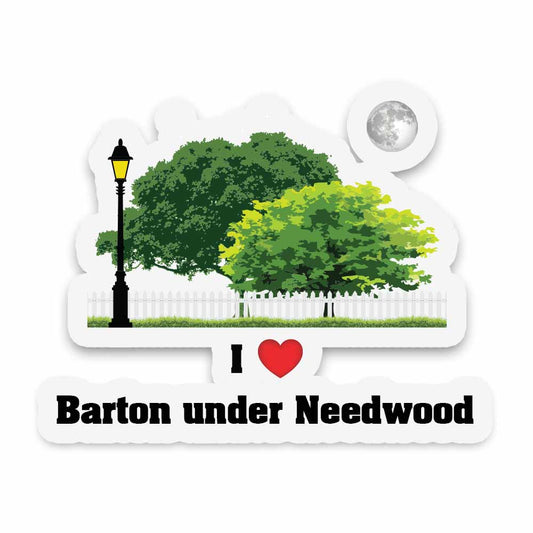 Barton under Needwood Sticker