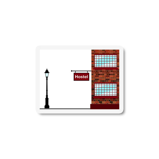 Hostel Hostels Sticker