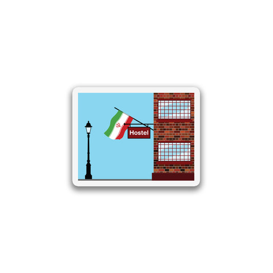 Iran Hostels Sticker