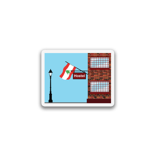 Lebanon Hostels Sticker