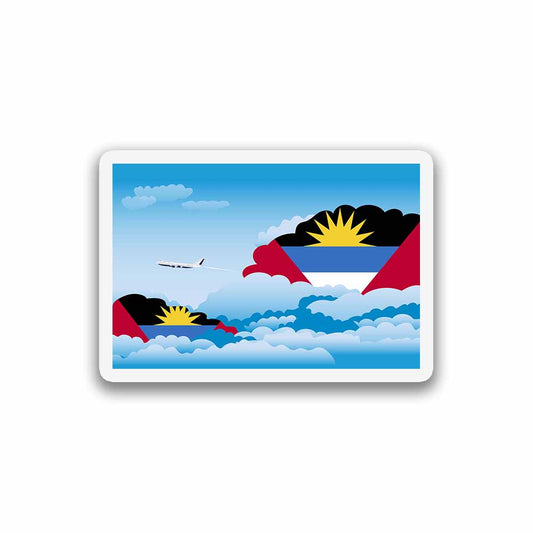 Antigua and Barbuda Day Clouds Sticker