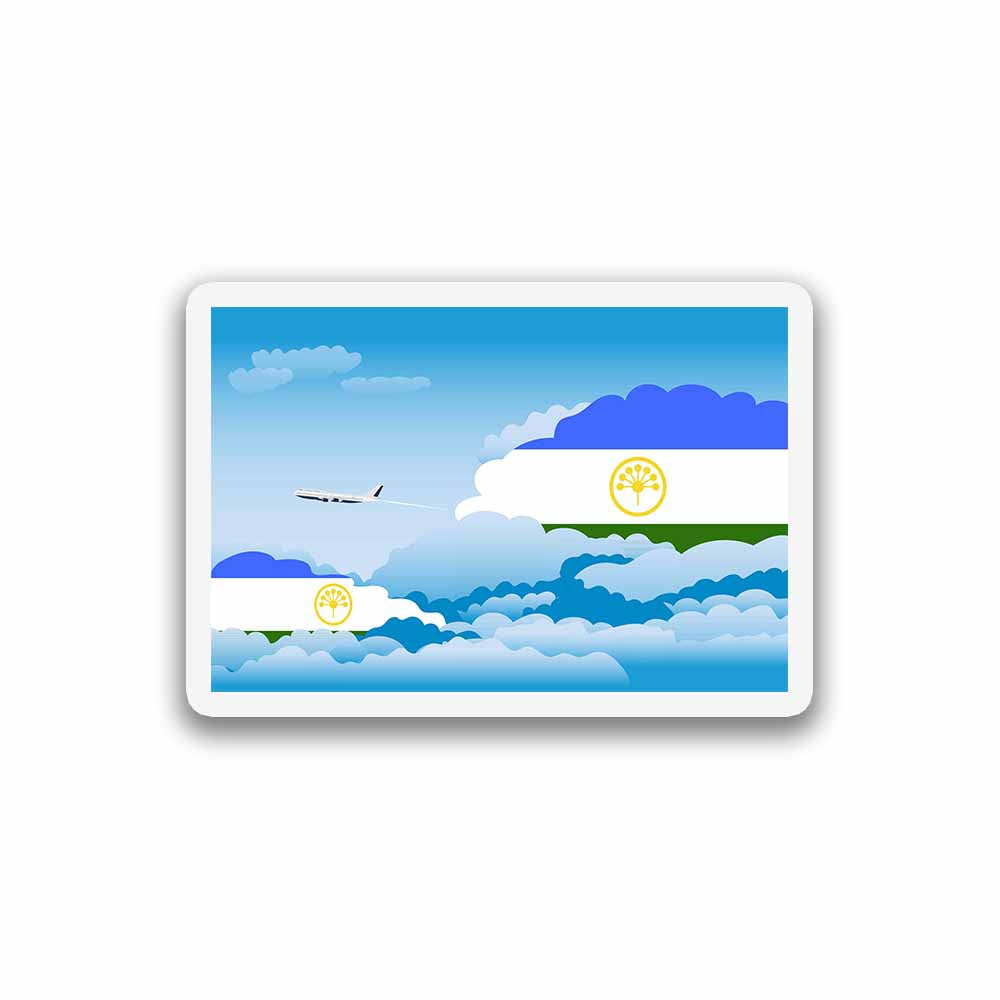 Bashkortostan Day Clouds Sticker