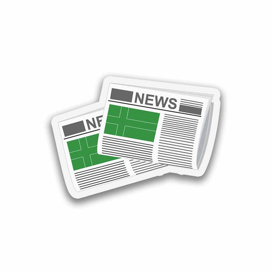 Ladonia Newspapers Sticker