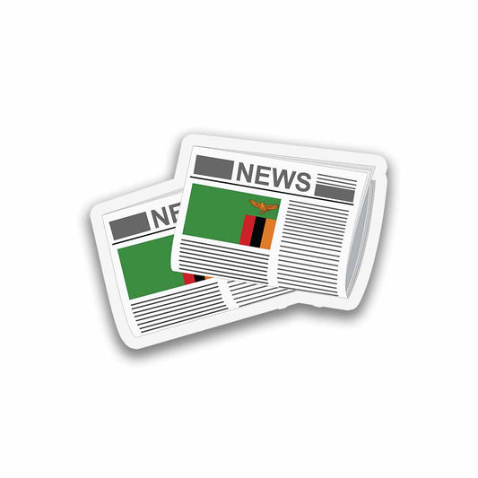 Zambia Newspapers Sticker