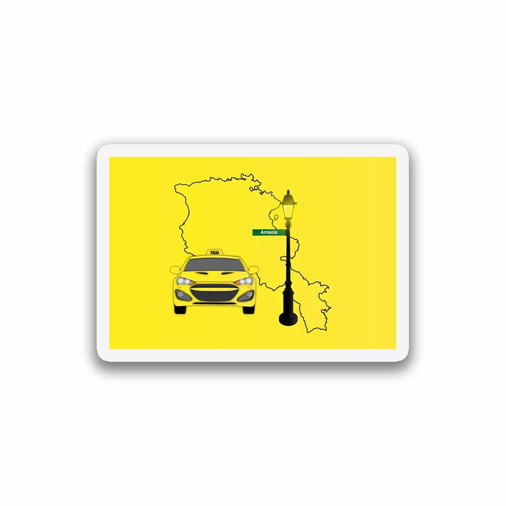 Armenia Taxi Sticker